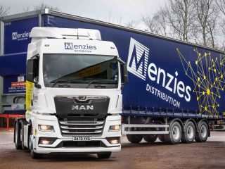 Menzies Distribution logistics vehicle